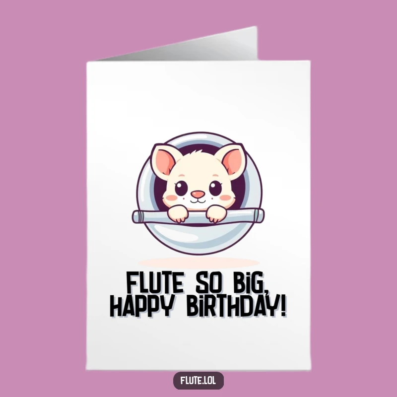 Free Printable Funny Animal Peeking Card - Hilarious Birthday Downloadable Gift